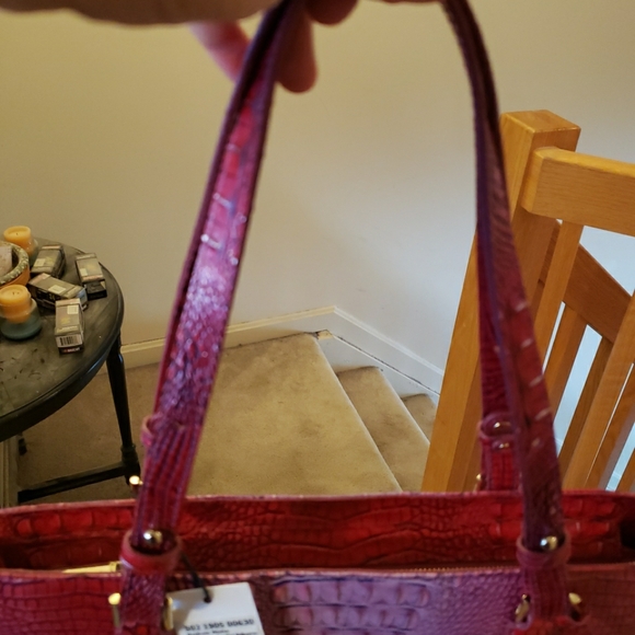 NWT Brahmin Misha Jazzynova Ombre Genuine Leather Tote Bag - Picture 2 of 12